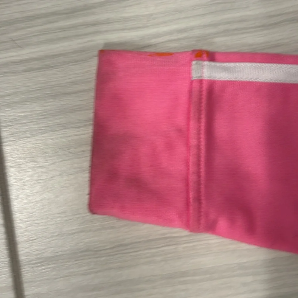 Girls pink Adidas track jacket. Size 6 - Picture 6 of 8